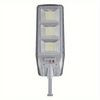 Lampa solara cu telecomanda si suport,100W, senzor de miscare, 3 cadrane, 108 LED-uri, 6000k, 10000lm, IP66, 31x19, gri