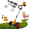 Motocoasă Electrică cu Acumulator 48V – 2 Baterii, 18.000 RPM, Lame și Disc Inclus, Ușoară și Puternică pentru Tuns Iarbă și Buruieni