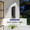 Lampa solara cu telecomanda si suport,200W, senzor de miscare, 12 cadrane, 108 LED-uri, 6000k, 10000lm, IP66, 31x19, gri