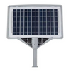 Lampa solara stradala cu telecomanda, 6.5W, 12 cadrane, 108 LED-uri, 6000K, 10000lm, cu suport si senzor de miscare, 31x19 cm, gri