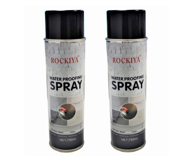 Spray de Etanșare Impermeabil – 550 ml, Pentru Toate Suprafețele – 1+1 GRATIS – Alb / Negru / Transparent