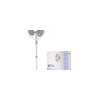 Ventilator de camera, de podea, 42W, 3 trepte de viteza, elice 40 cm, oscilatie 85°, protectie termica, inaltime ajustabila, alb
