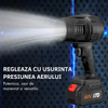 Suflanta Portabila 48V cu 2 Acumulatori – Putere Mare pentru Indepartearea Eficienta a Prafului, Apei si Zapezii, Debit 555 m³/h, Design Compact si Robust, Culoare Negru