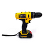 Mașină de Găurit și Înșurubat cu Percuție KraftWorld XR – 2 Acumulatori 36V, 8Ah + 110 Accesorii